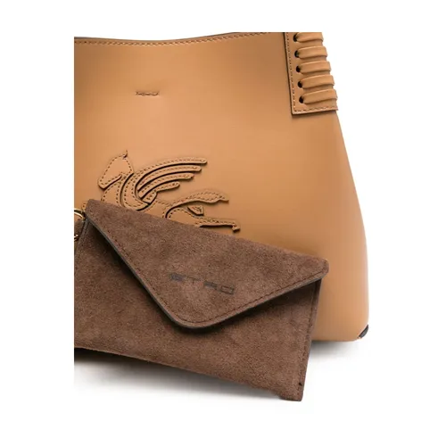 Libra Small Leather Tote - Etro - Modalova
