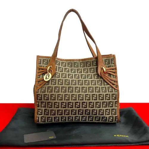 Pre-owned Canvas Tote - Fendi Vintage - Modalova