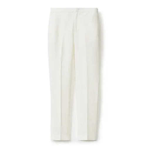 White Jogging Trousers with Drawstring - Fabiana Filippi - Modalova