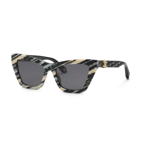 Animal Print Cat-Eye Sunglasses - Roberto Cavalli - Modalova