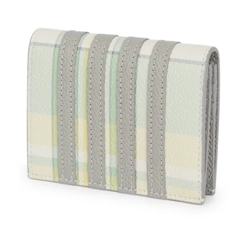 Checked Bi-Fold Wallet - Thom Browne - Modalova