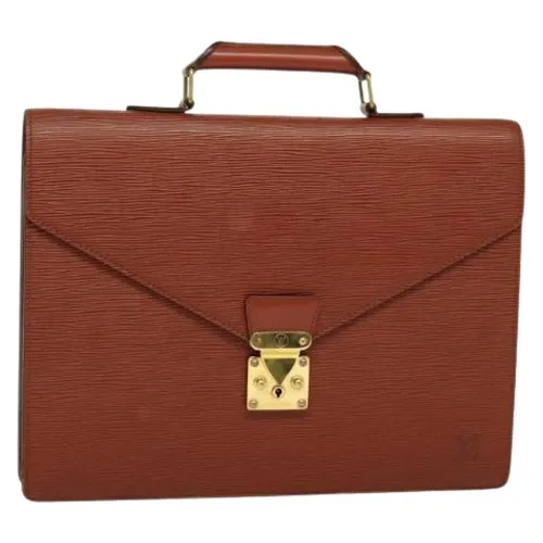 Pre-owned Cuero bolsos-louis-vuitton - Louis Vuitton Vintage - Modalova