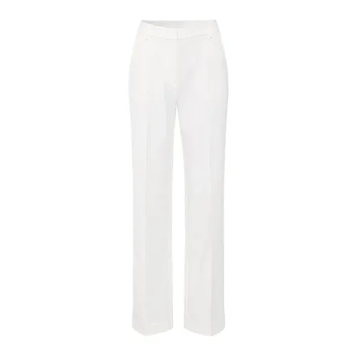 Off White Wide Leg Trousers - Heartmade - Modalova