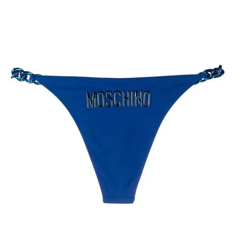 Logo-Plaque Bikini Bottom - Moschino - Modalova