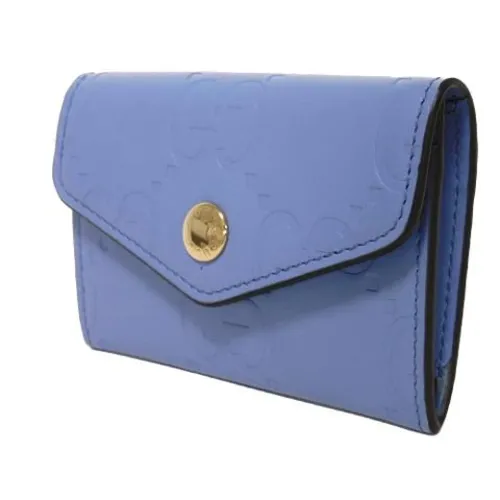 Pre-owned Leather Wallet - Gucci Vintage - Modalova