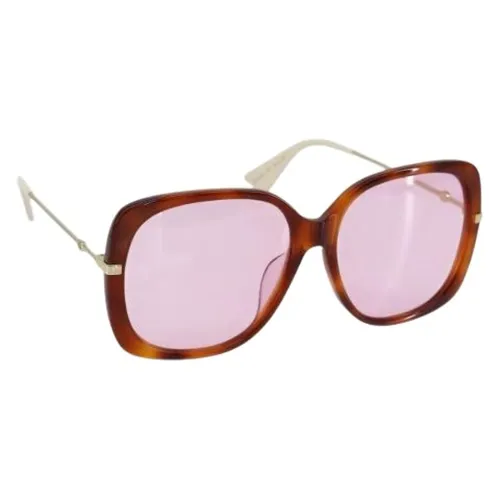 Pre-owned Metal Sunglasses - Gucci Vintage - Modalova