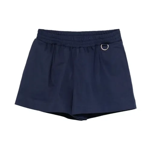 Blue Kids Trousers Cotton Elastane - Fendi - Modalova