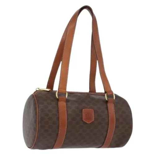 Pre-owned Vintage Macadam Canvas Handbag - Celine Vintage - Modalova