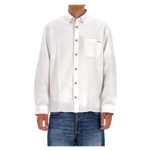 White Shirt Relax Fit Casual - A.p.c. - Modalova