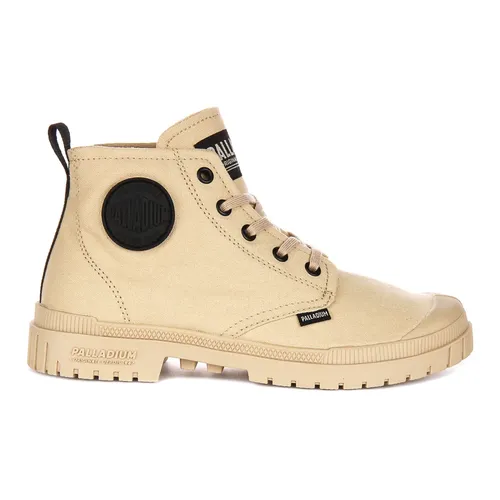 Beige Canvas Urban Ankle Boots - Palladium - Modalova