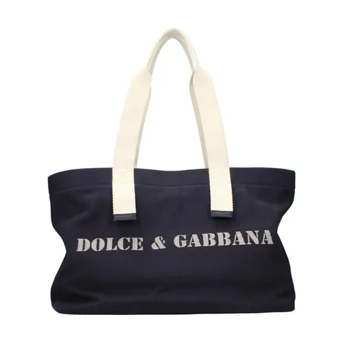 Fabric Shoulder Bag - Dolce & Gabbana - Modalova