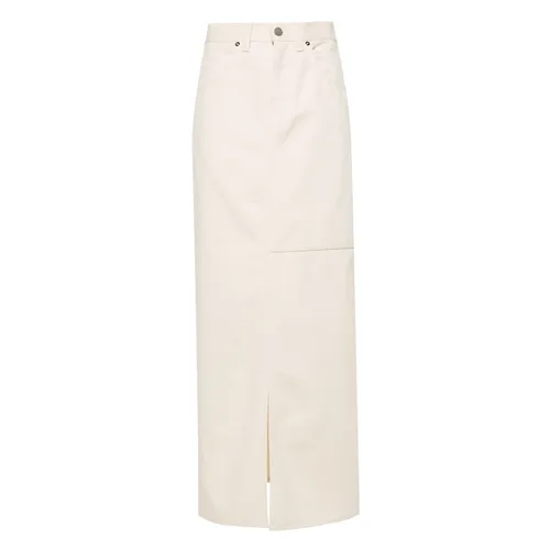 Casual Beige Cotton Skirt - Axel Arigato - Modalova