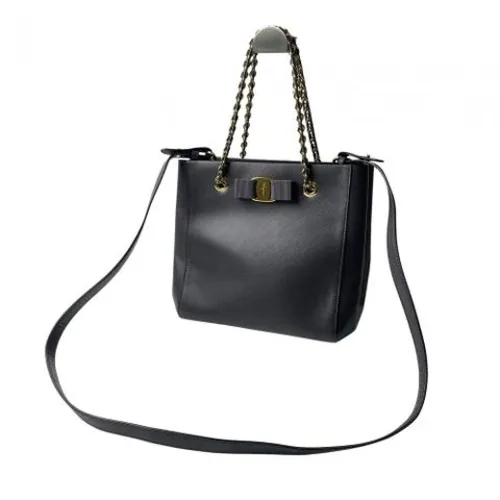 Pre-owned Leather Shoulder Bag - Salvatore Ferragamo Pre-owned - Modalova