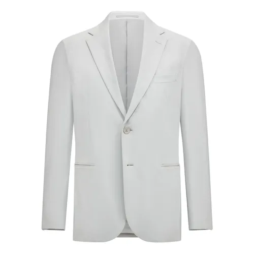 B-Tech Stretch Nylon Jacket - Boggi Milano - Modalova
