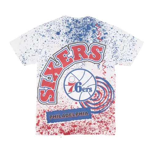 NBA Team Burst Tee Phi76e - Mitchell & Ness - Modalova