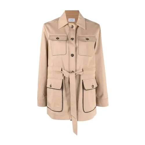 Long Jacket - Ferragamo - Modalova