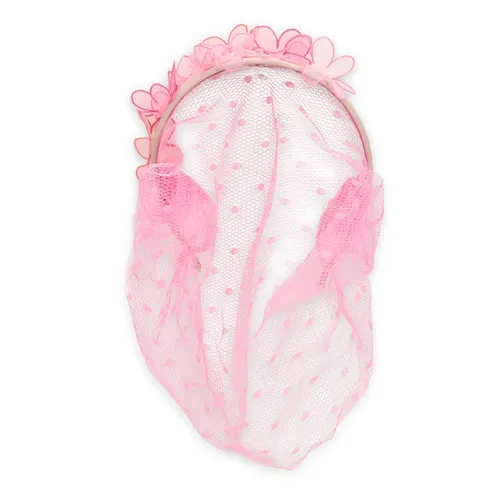 Floral Net Veil Headband - RED Valentino - Modalova