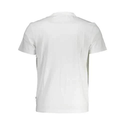 White Crew Neck Tee - Napapijri - Modalova