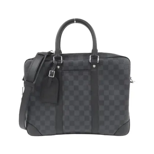 Pre-owned Damier Graphite Handbag - Louis Vuitton Vintage - Modalova