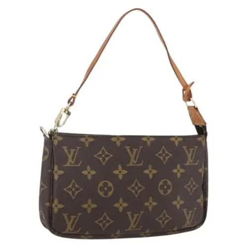 Bolso Mini de Lona Pre-owned - Louis Vuitton Vintage - Modalova