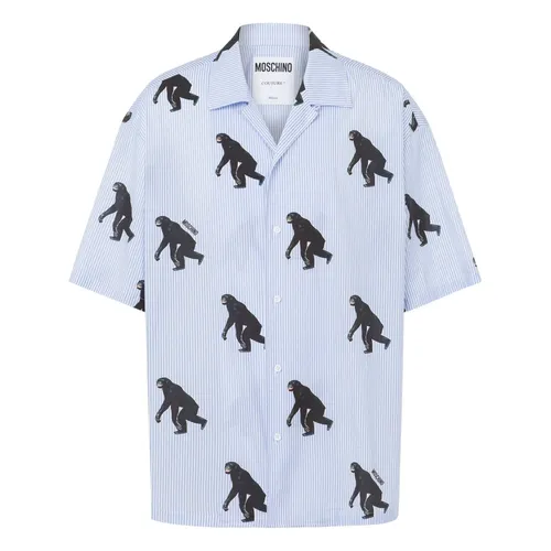 Shirts > Short Sleeve Shirts - - Moschino - Modalova