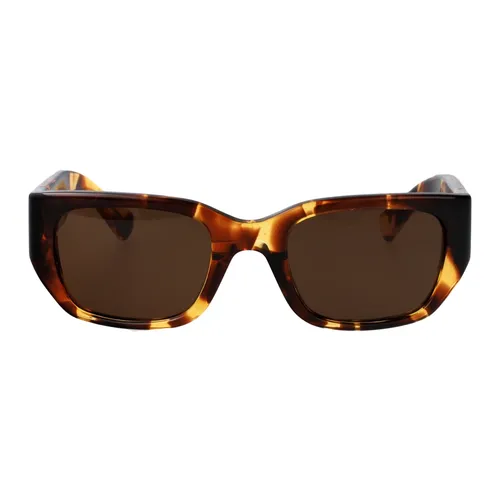 Rectangular Sunglasses - Bottega Veneta - Modalova