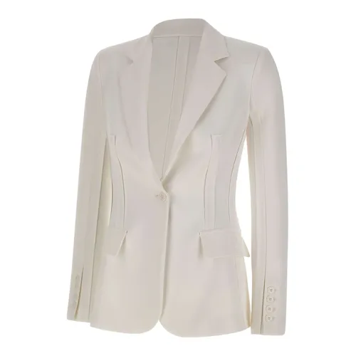 Elisabetta Franchi Jackets White - Elisabetta Franchi - Modalova