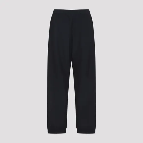 Textured Logo Trousers - Giorgio Armani - Modalova