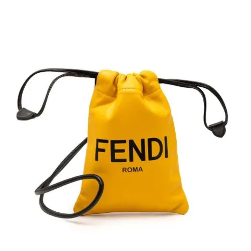 Pre-owned Leather Mini Bag - Fendi Vintage - Modalova