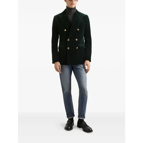 Regular Cotton Jeans - Dolce & Gabbana - Modalova