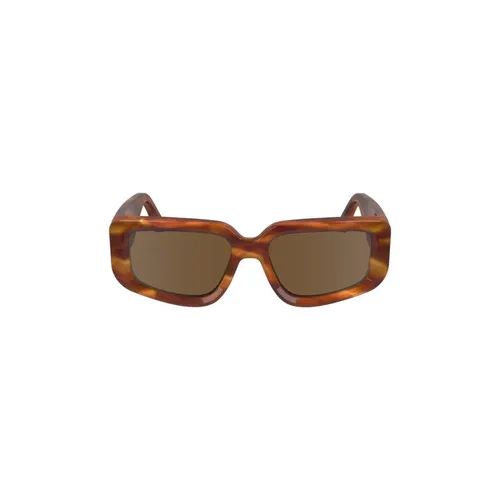 Acetate Rectangular Frame Sunglasses - Victoria Beckham - Modalova