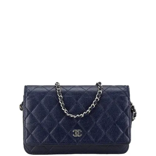Pre-owned Leather wallets - Chanel Vintage - Modalova