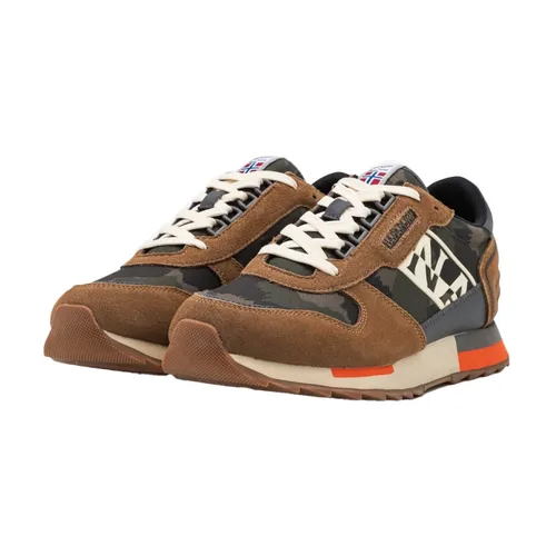 Multicolor Leather/Polyster Sneakers - Napapijri - Modalova