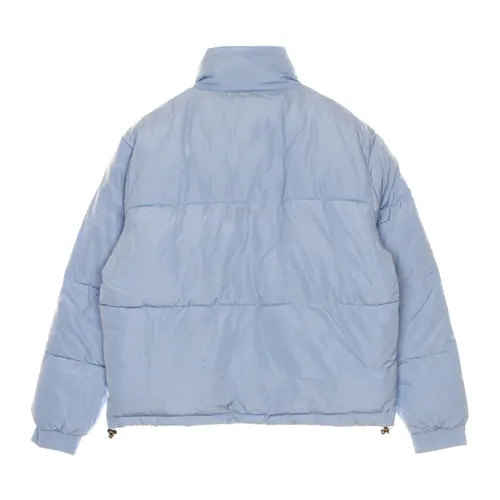 Reversible Retro Puffer Jacket Light Blue/Brown - Karl Kani - Modalova