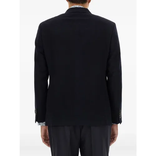 Single-Breasted Cashmere Blazer - Etro - Modalova