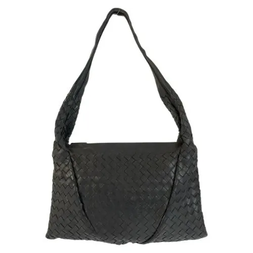 Pre-owned Leather Shoulder Bag - Bottega Veneta Vintage - Modalova