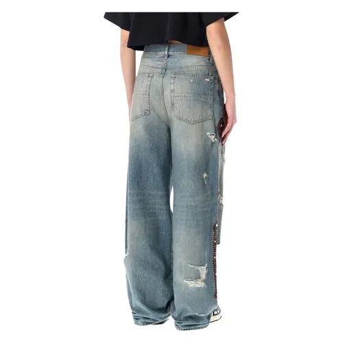 Bones Studded Jean - Amiri - Modalova