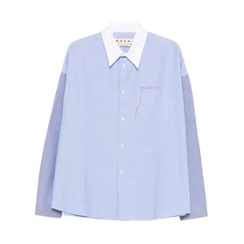 Pocket Long Sleeve Shirt - Marni - Modalova