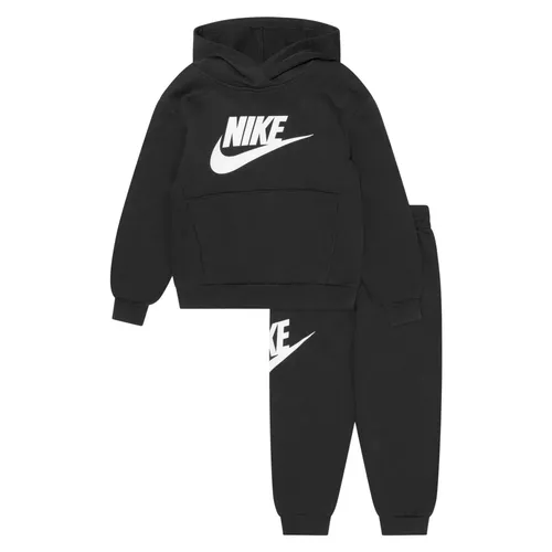 Black Fleece Tracksuit with Swoosh Logo - Nike - Modalova