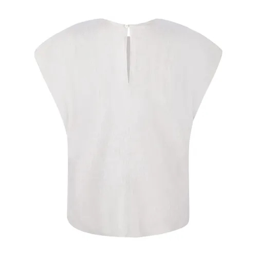 Linen Stretch Top - Calvin Klein - Modalova