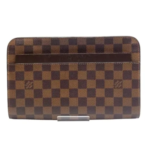 Pre-owned Damier Clutch Bag - Louis Vuitton Vintage - Modalova