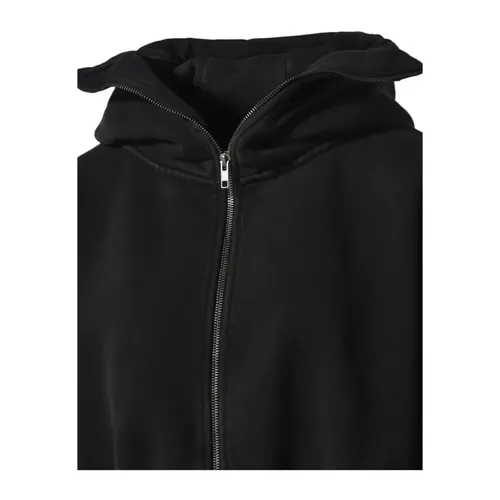 Black Washed Full Zip Jacket - Entire Studios - Modalova