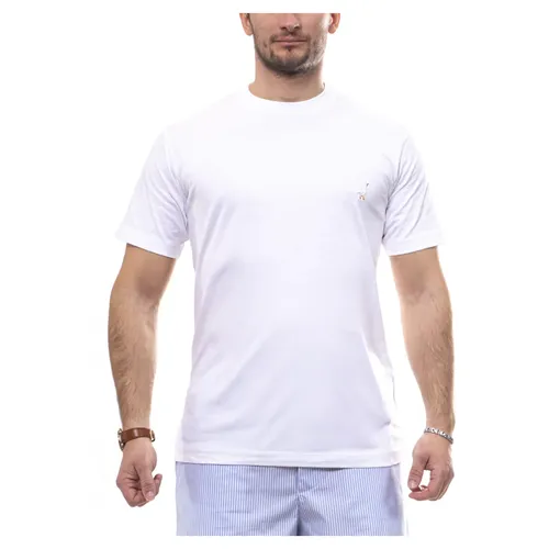 Goose Embroidered T-Shirt - Moschino - Modalova