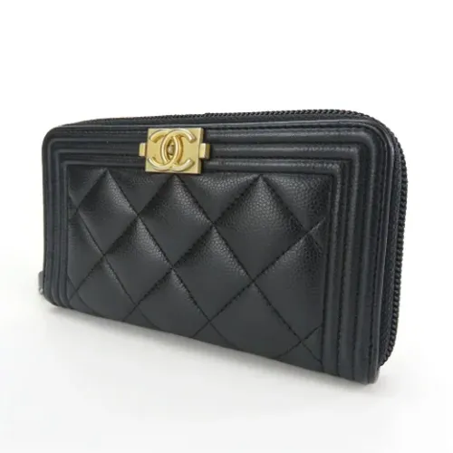 Pre-owned Leather wallets - Chanel Vintage - Modalova
