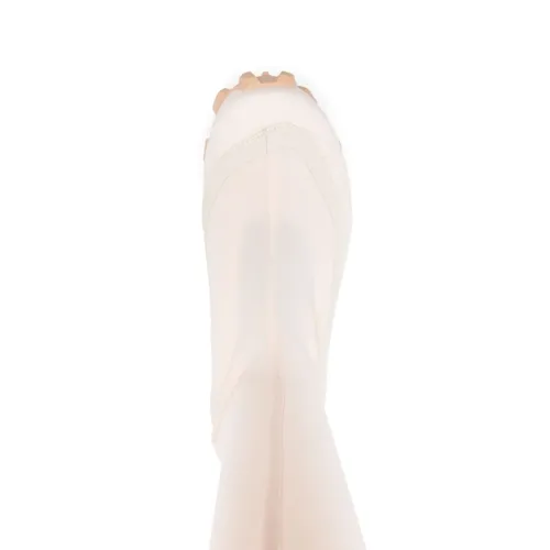 White Logo Print Knee-High Boots - MM6 Maison Margiela - Modalova
