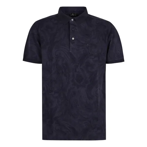 Etro - Tops > Polo Shirts - Blue - Etro - Modalova