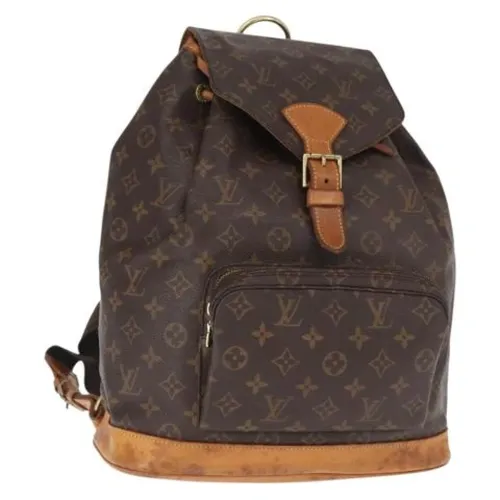 Pre-owned Vintage Canvas Backpack - Louis Vuitton Vintage - Modalova