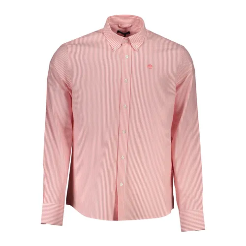 Striped Long Sleeve Shirt with Button-Down Collar - North Sails - Modalova