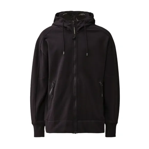 Diagonal Raised Fleece Goggle Sweatshirt - C.p. Company - Modalova