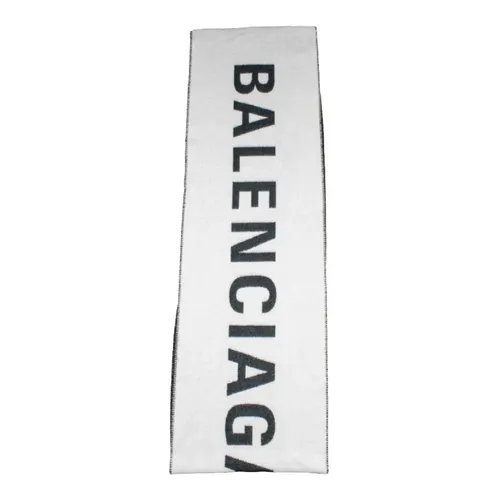 Bufanda Macro Logo - Balenciaga - Modalova